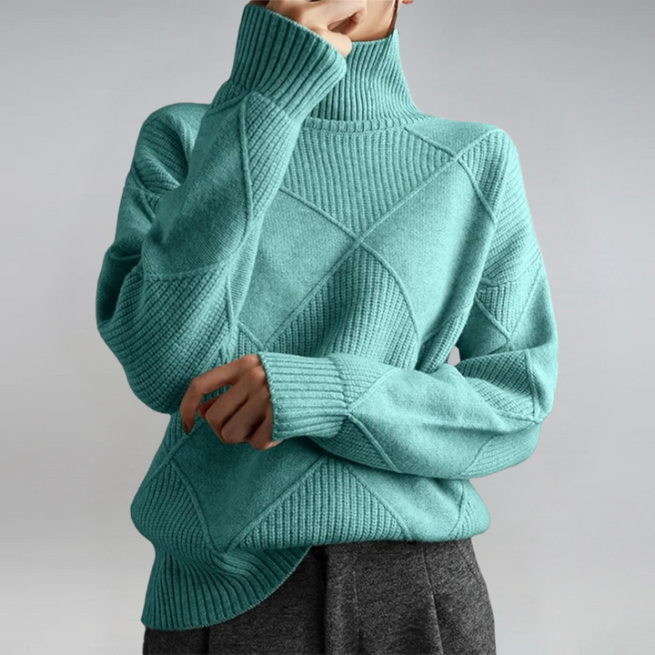 Lauren | Luxe Cashmere Turtleneck Sweater 8