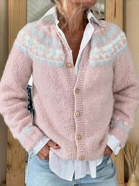Leanna | Vintage Icelandic Wool Cardigan 0