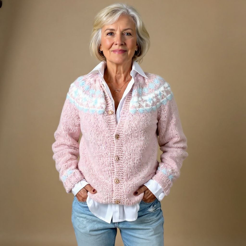 Leanna | Vintage Icelandic Wool Cardigan 1