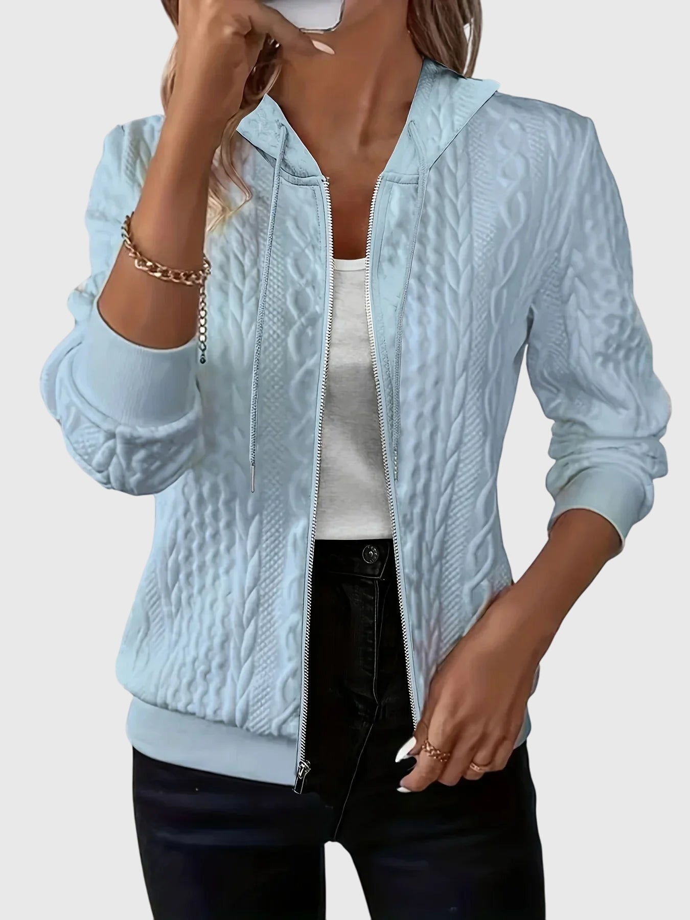 Lena™ - Hoodie with zipper 2