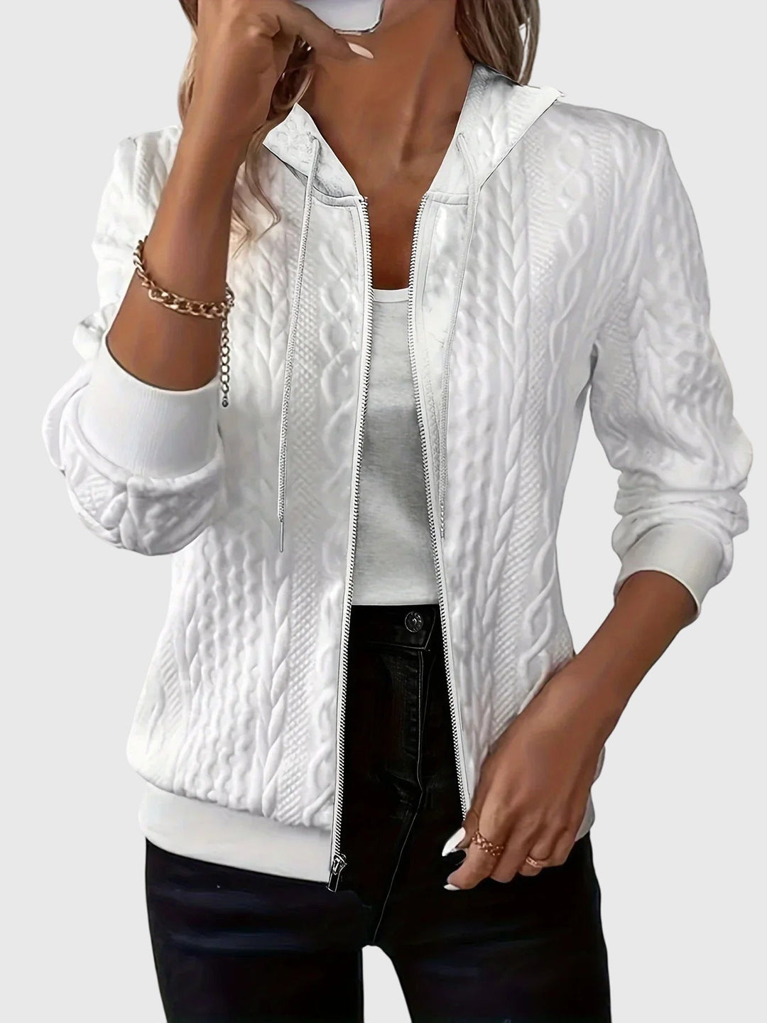 Lena™ - Hoodie with zipper 4