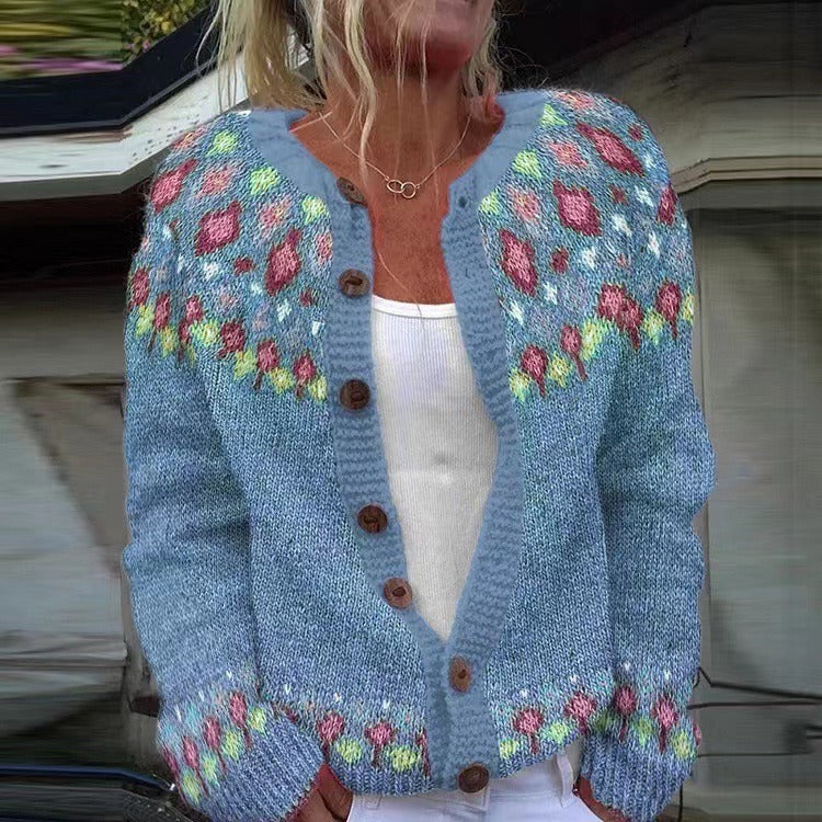 Lexi | Vintage Icelandic Wool Cardigan 0