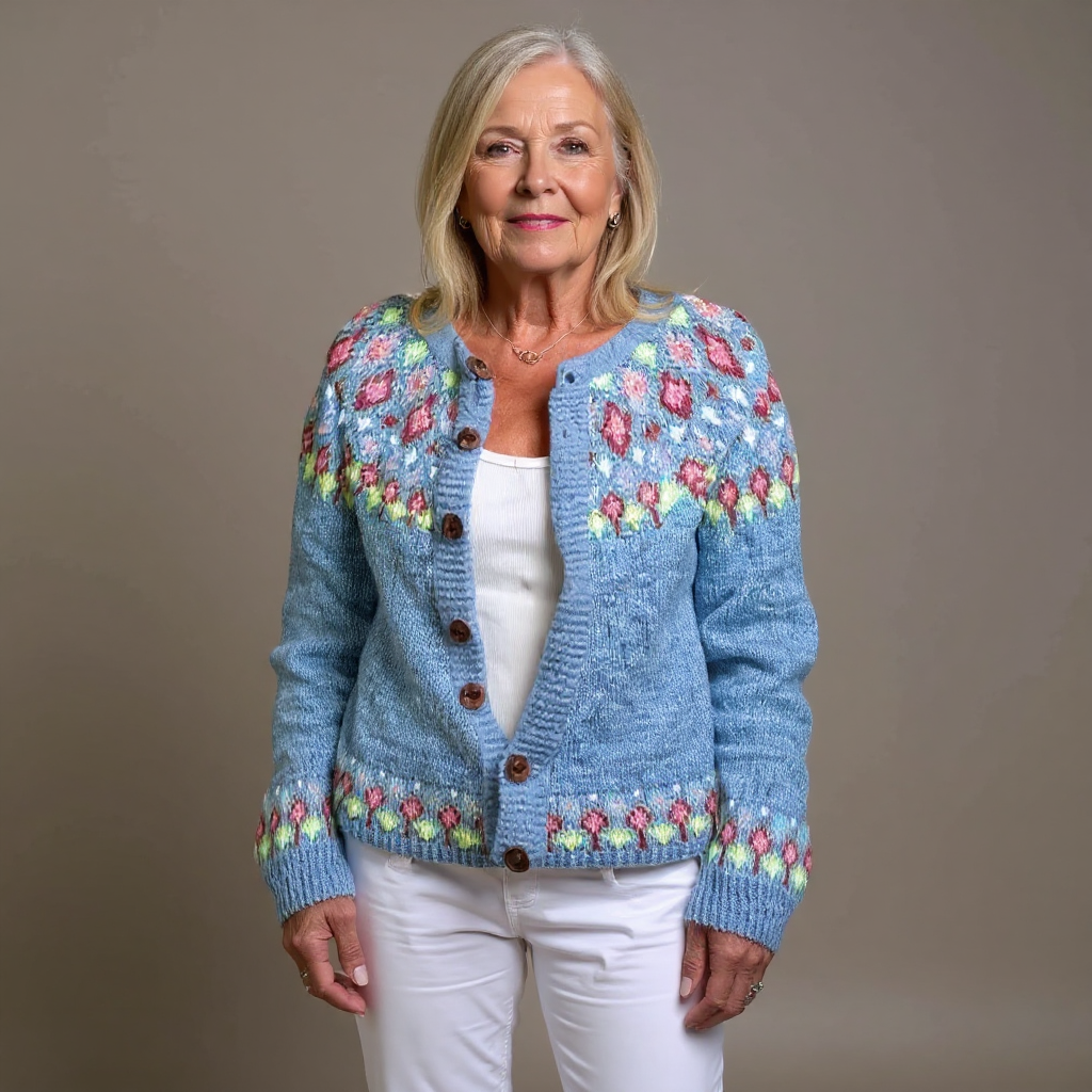 Lexi | Vintage Icelandic Wool Cardigan 1
