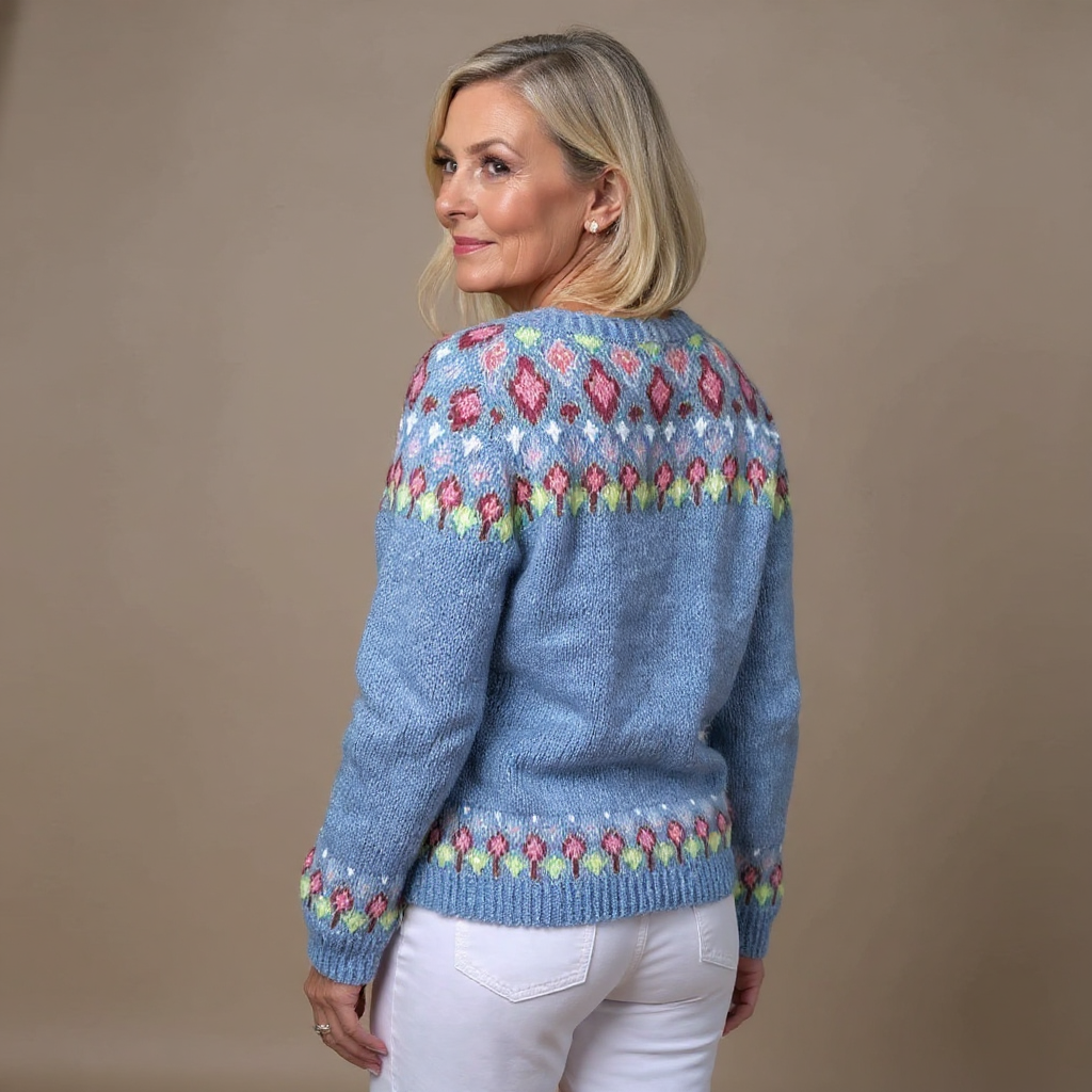 Lexi | Vintage Icelandic Wool Cardigan 2