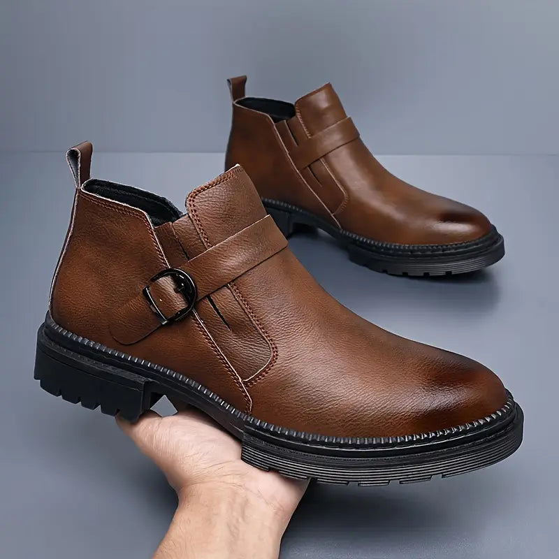 Liam | Leather Ranger Boots for Men 6