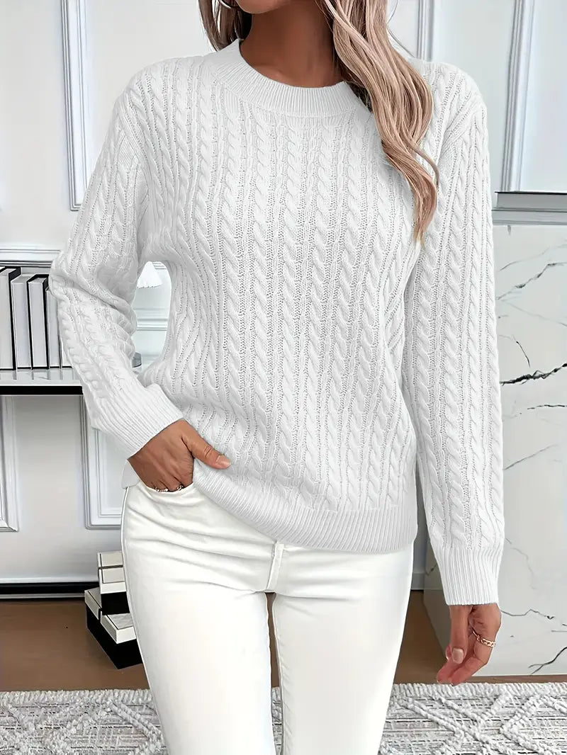 Lila – Cable Knit Sweater 0