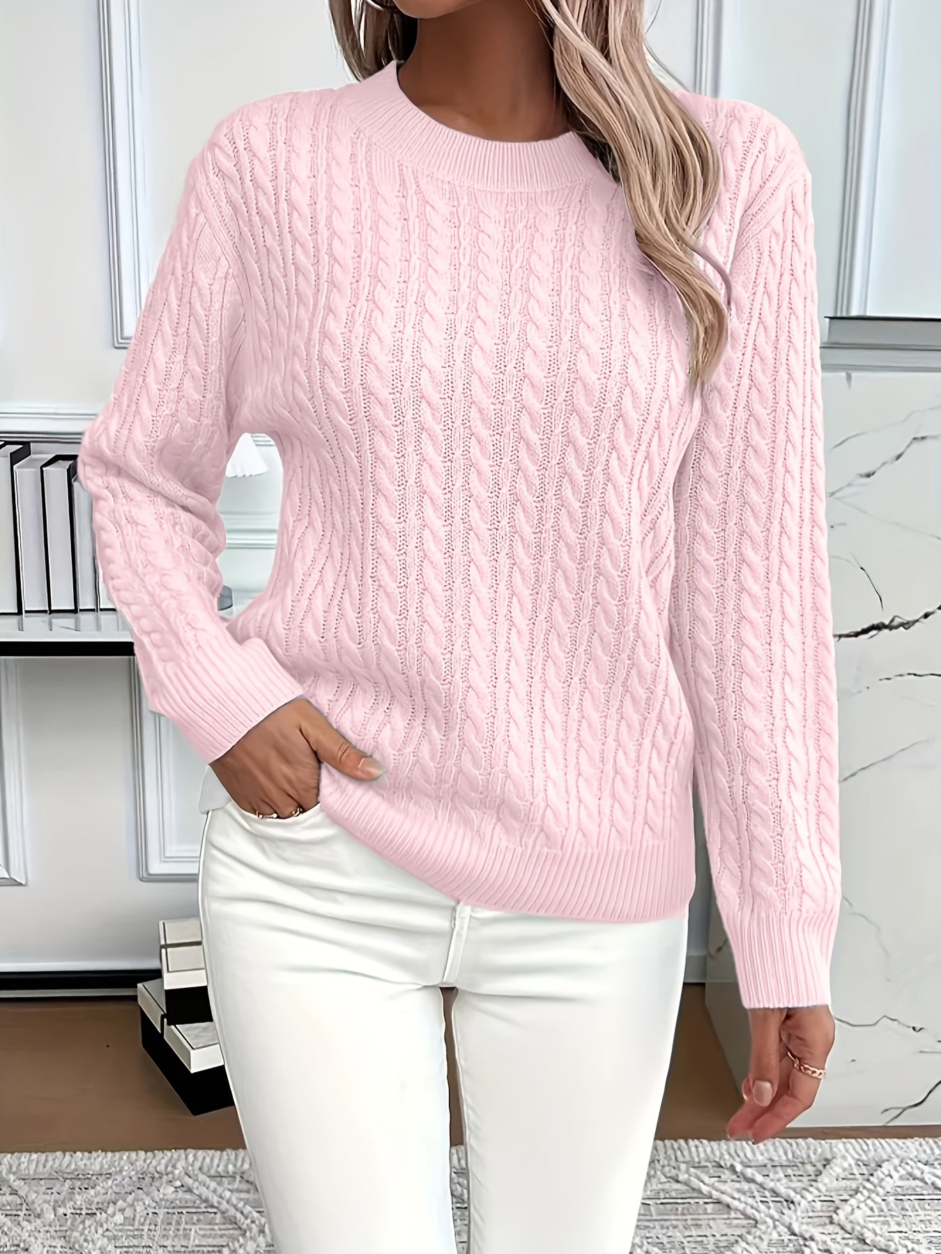 Lila – Cable Knit Sweater 2