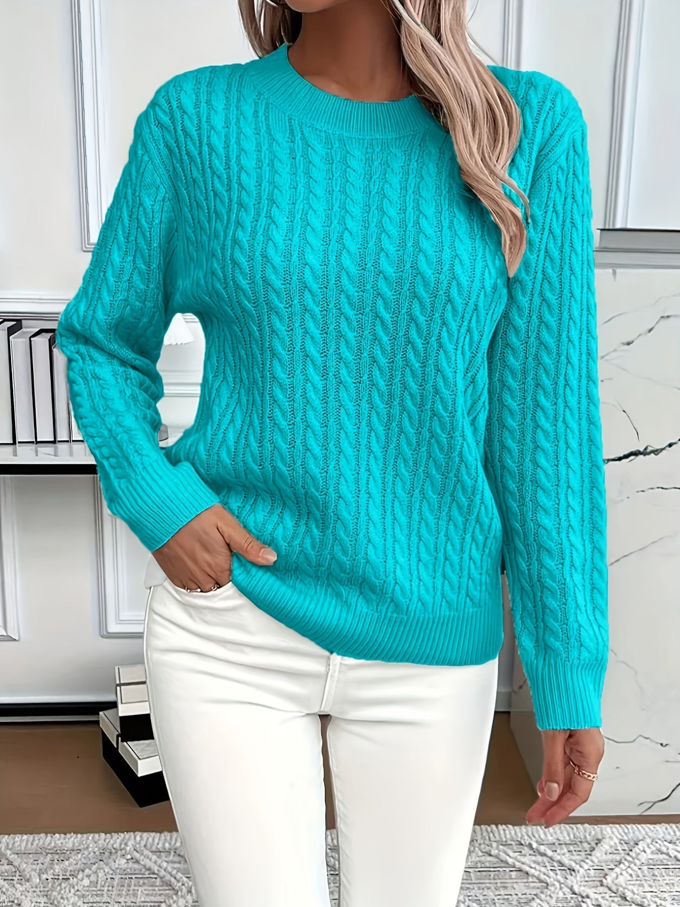 Lila – Cable Knit Sweater 6