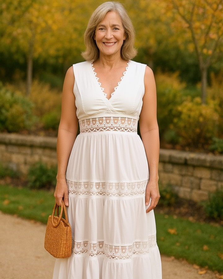 Lillian™ | Effortless Elegance White Dress