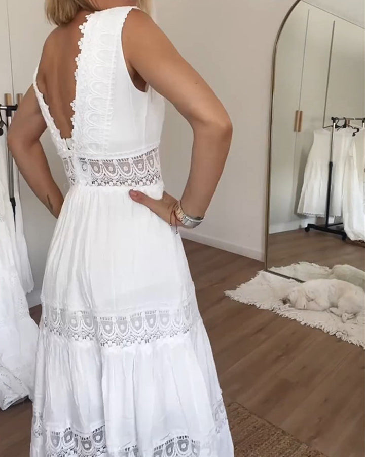 Lillian™ | Effortless Elegance White Dress