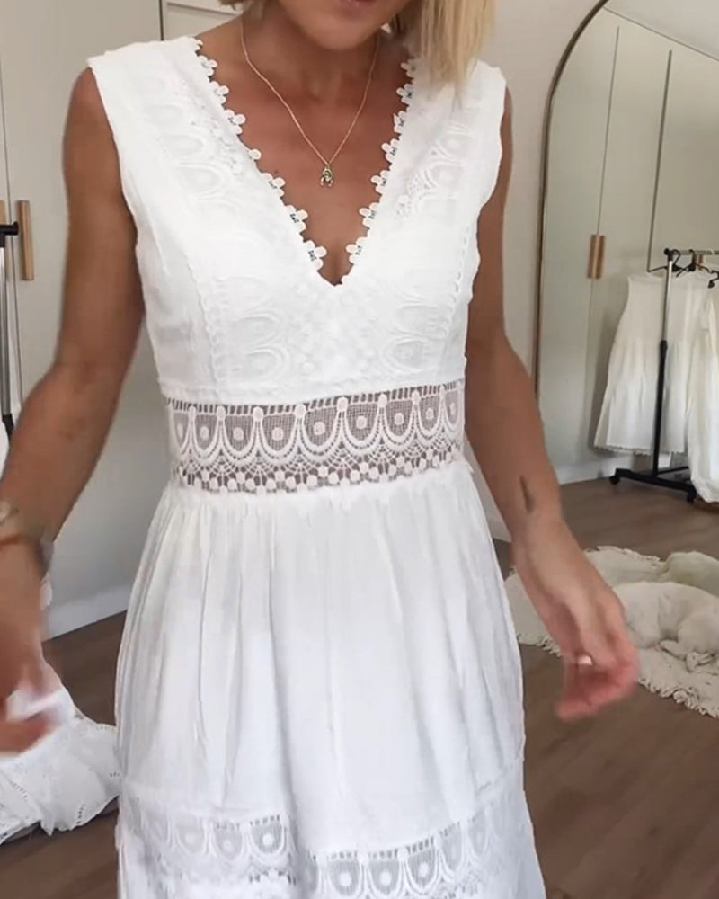 Lillian™ | Effortless Elegance White Dress