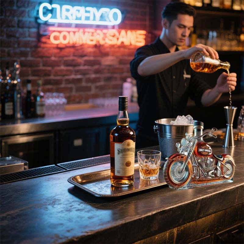 Limited Edition - Harley Whiskey Bottle 5
