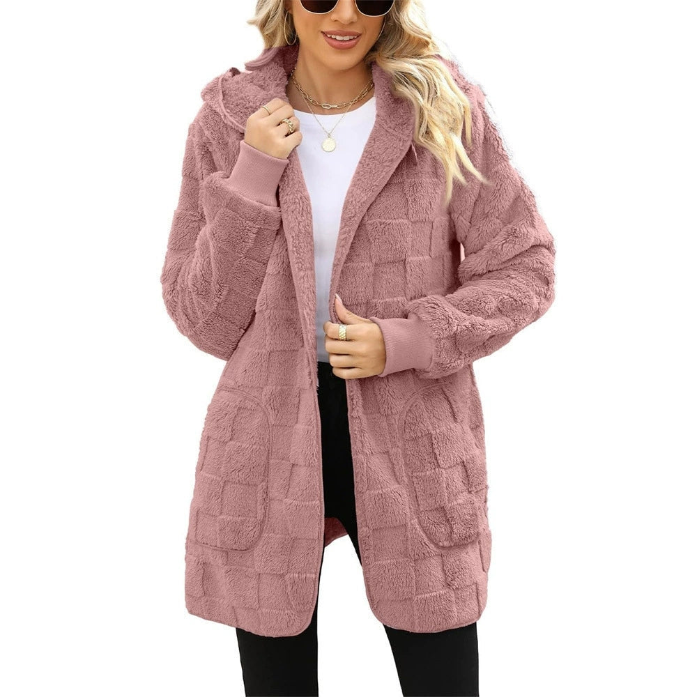 Liora | Soft fleece jacket with hood