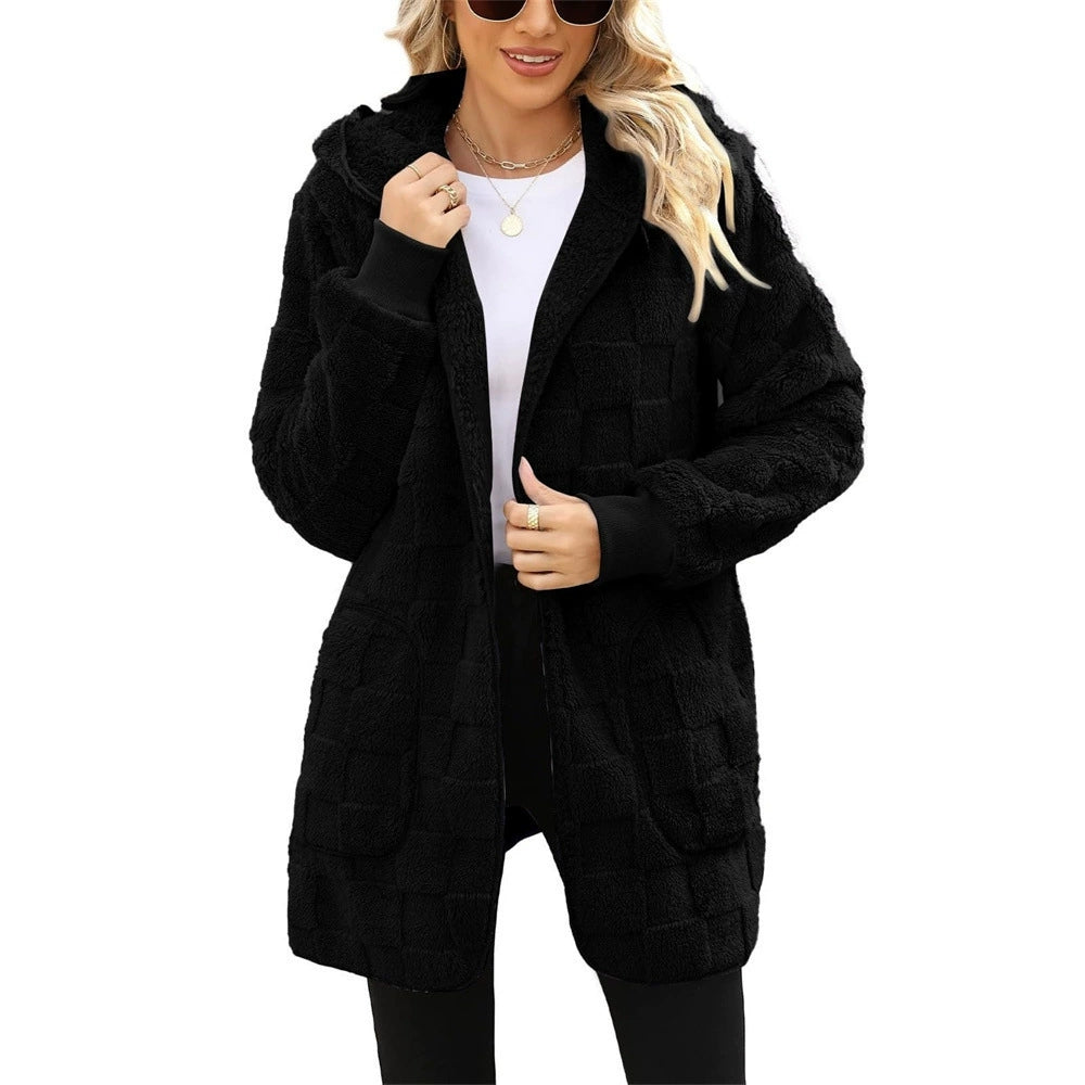 Liora | Soft fleece jacket with hood