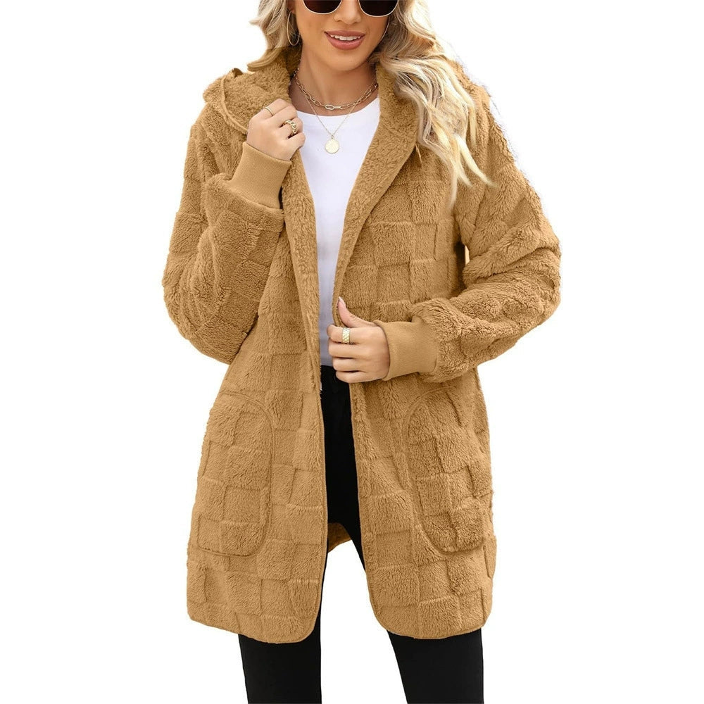 Liora | Soft fleece jacket with hood