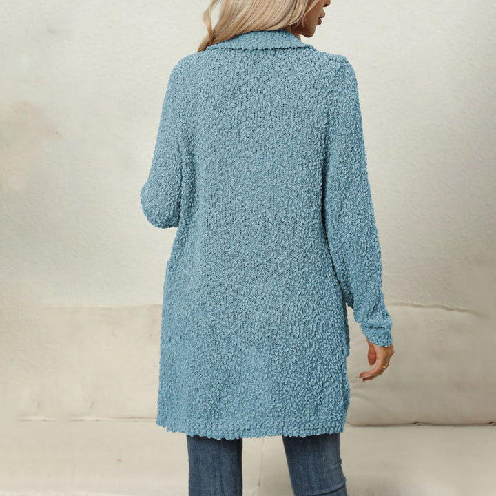 Long Cardigan for Women - Cozy Solid Color, Versatile for All Seasons
