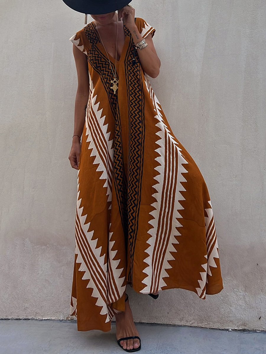 Louisa™ | Flattering Floral Maxi Dress for Women