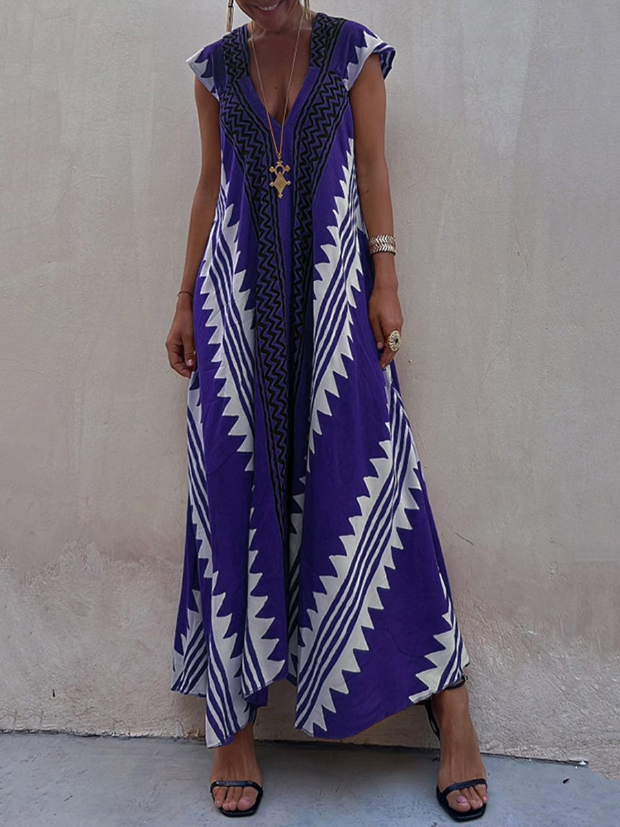 Louisa™ | Flattering Floral Maxi Dress for Women