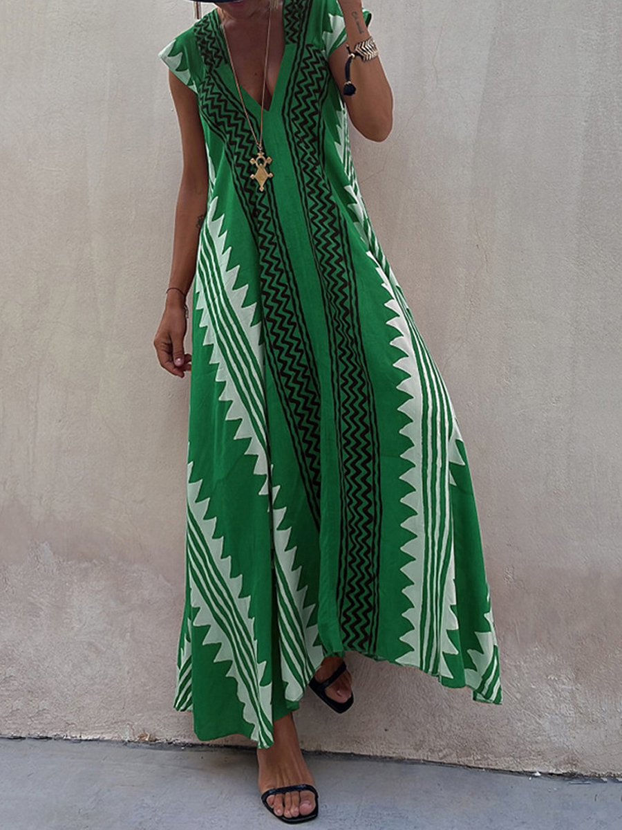 Louisa™ | Flattering Floral Maxi Dress for Women