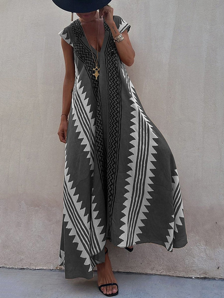 Louisa™ | Flattering Floral Maxi Dress for Women