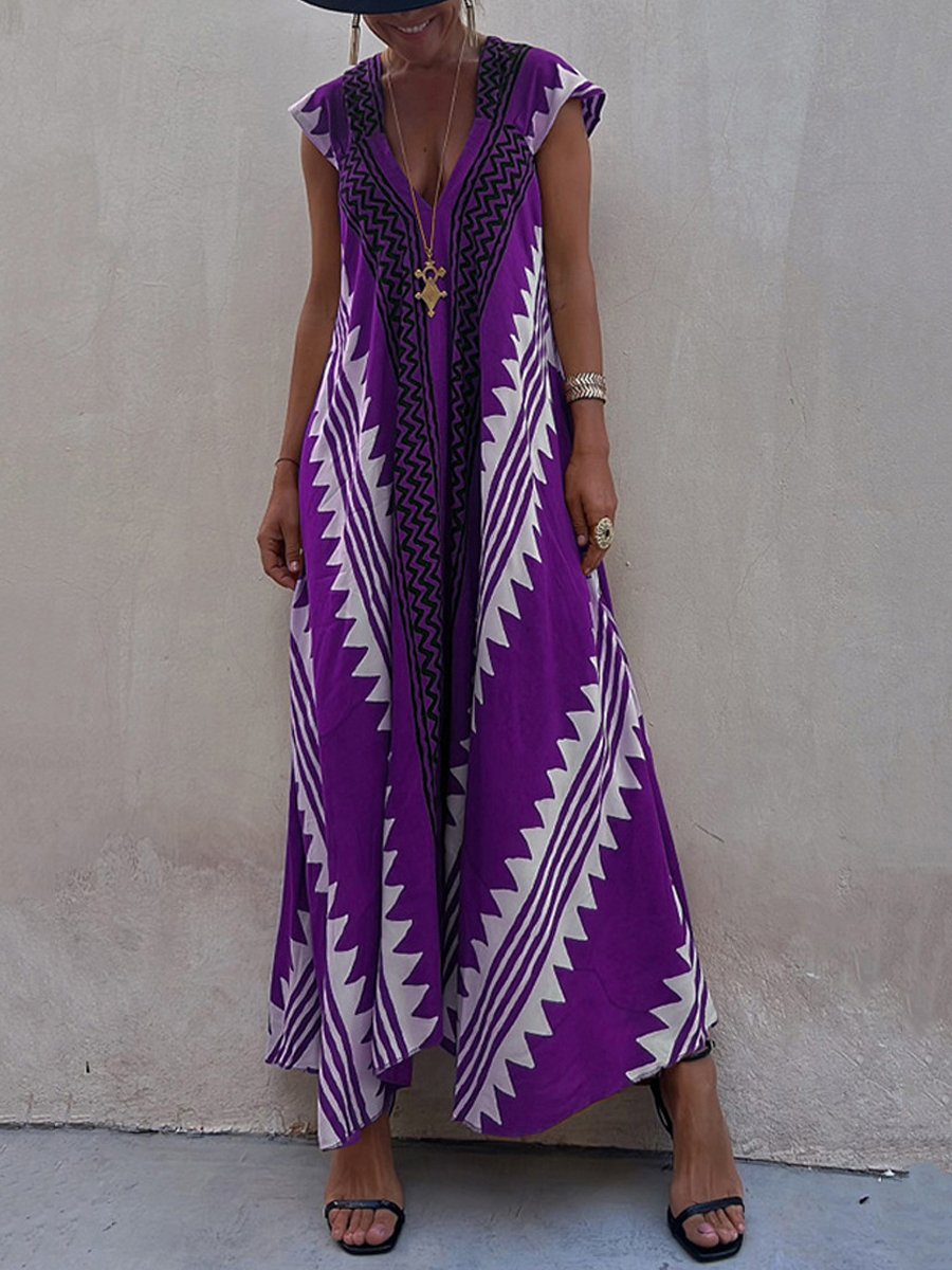 Louisa™ | Flattering Floral Maxi Dress for Women