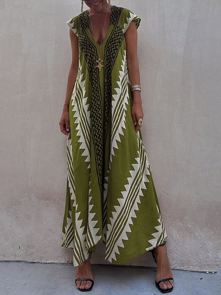 Louisa™ | Flattering Floral Maxi Dress for Women