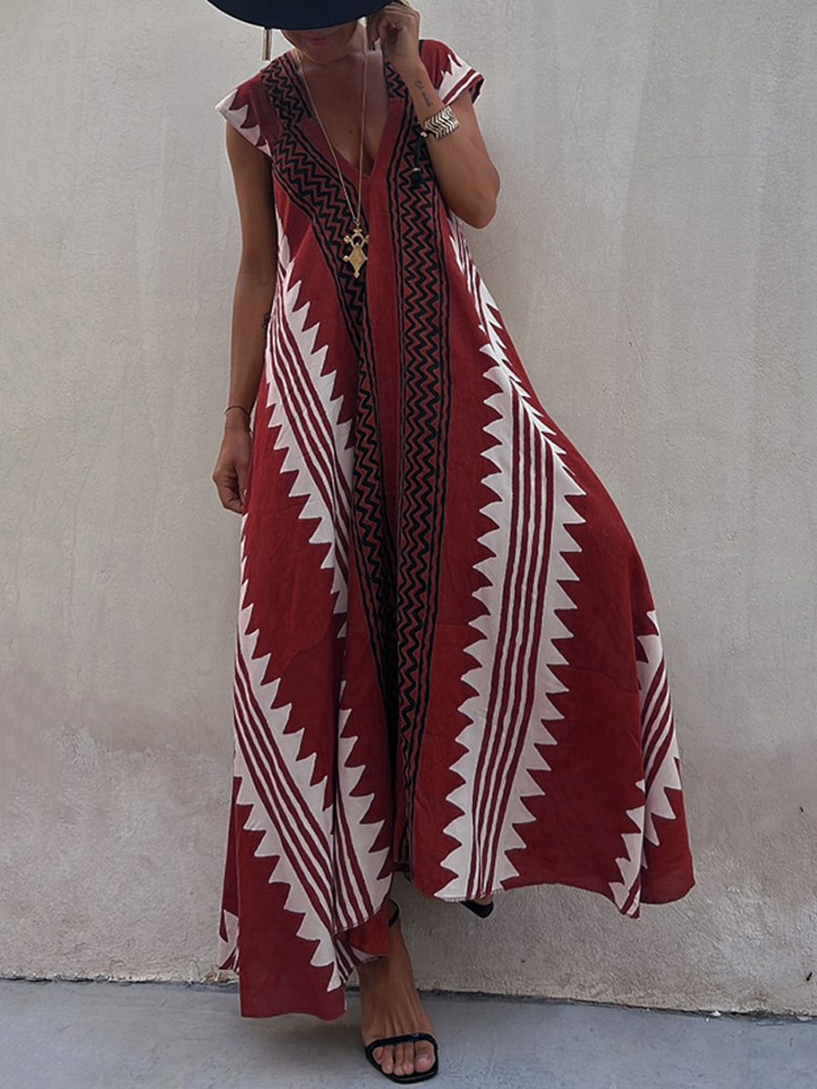 Louisa™ | Flattering Floral Maxi Dress for Women
