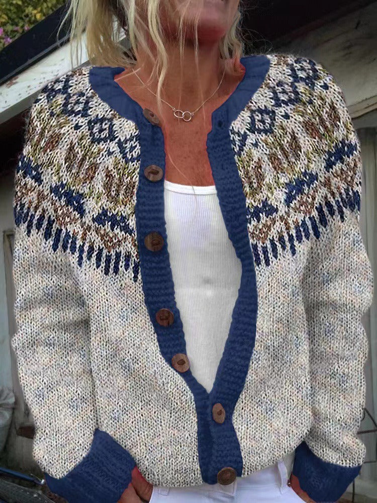 Luz | Vintage Icelandic Wool Cardigan 0