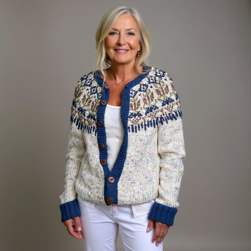 Luz | Vintage Icelandic Wool Cardigan 1