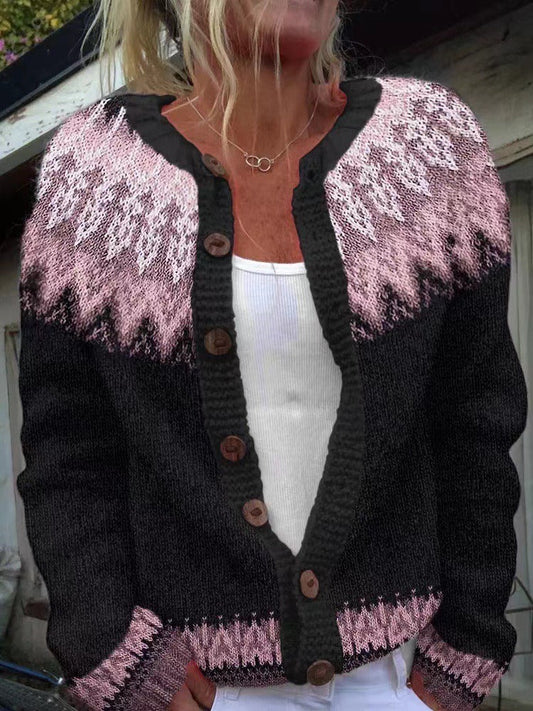 Lydia | Vintage Icelandic Wool Cardigan 0