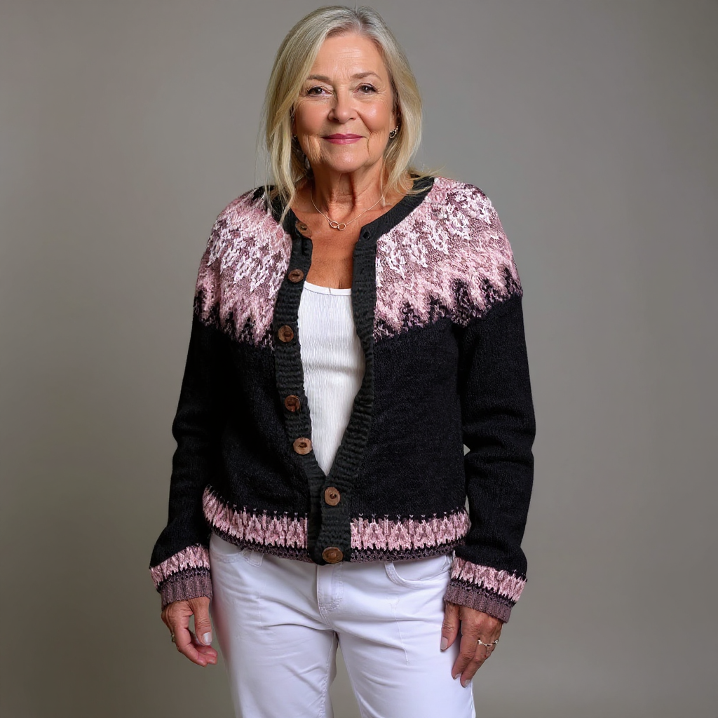 Lydia | Vintage Icelandic Wool Cardigan 1