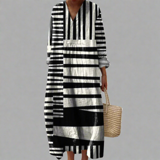 Lydia™ | Elegant Long Sleeve Maxi Dress for Effortless Style