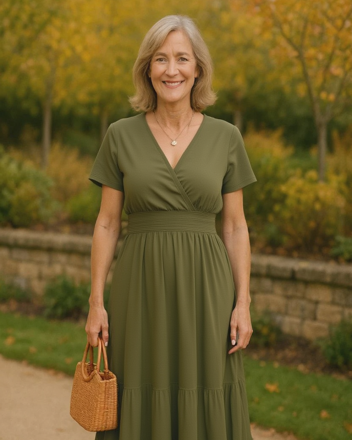 Mabel™ | Flattering Floral Maxi Dress for Women