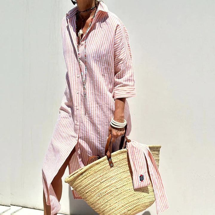 Margaret™ | Effortless Elegance Shirt Dress for Women
