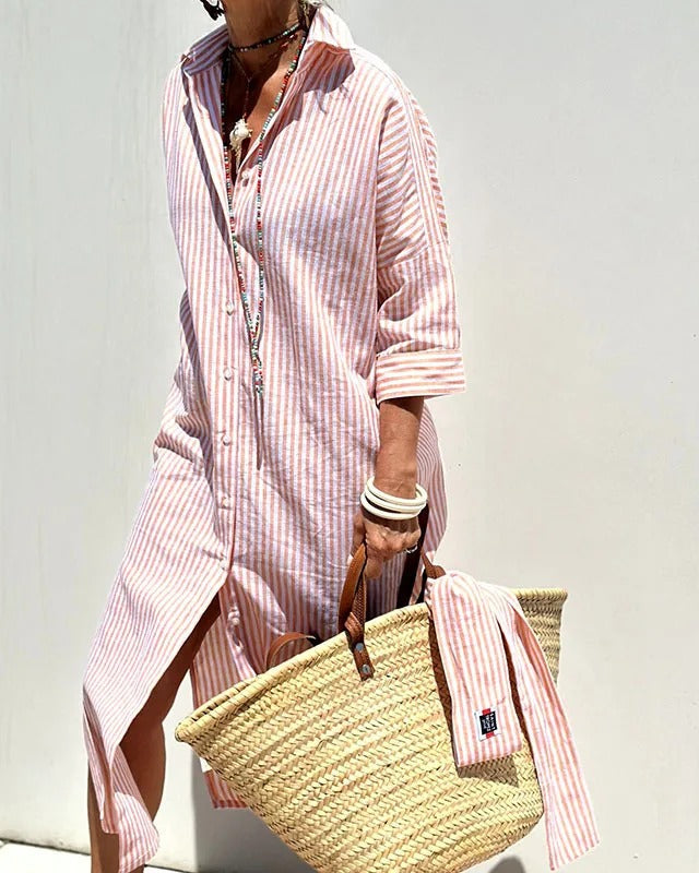 Margaret™ | Effortless Elegance Shirt Dress for Women