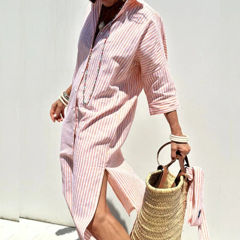 Margaret™ | Effortless Elegance Shirt Dress for Women