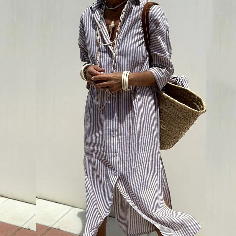 Margaret™ | Effortless Elegance Shirt Dress for Women