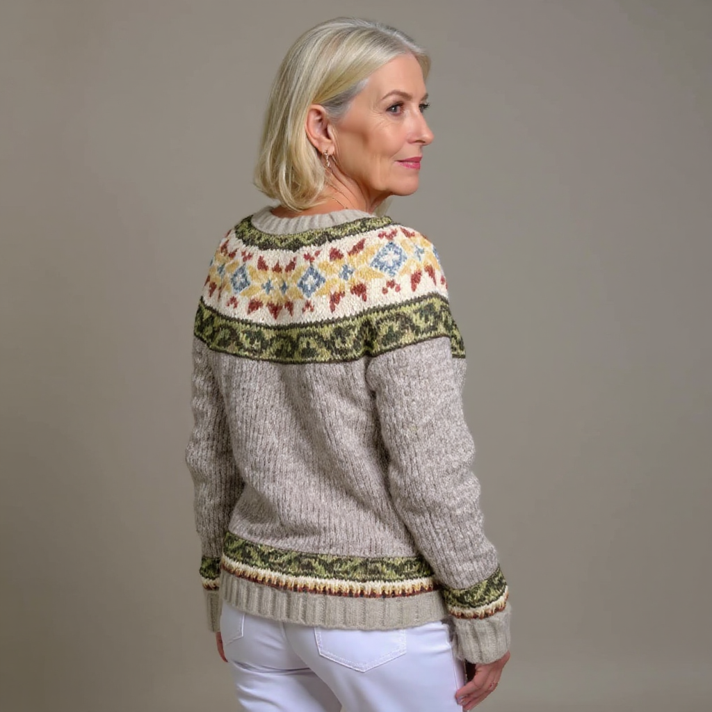 Maria | Vintage Icelandic Wool Cardigan 2