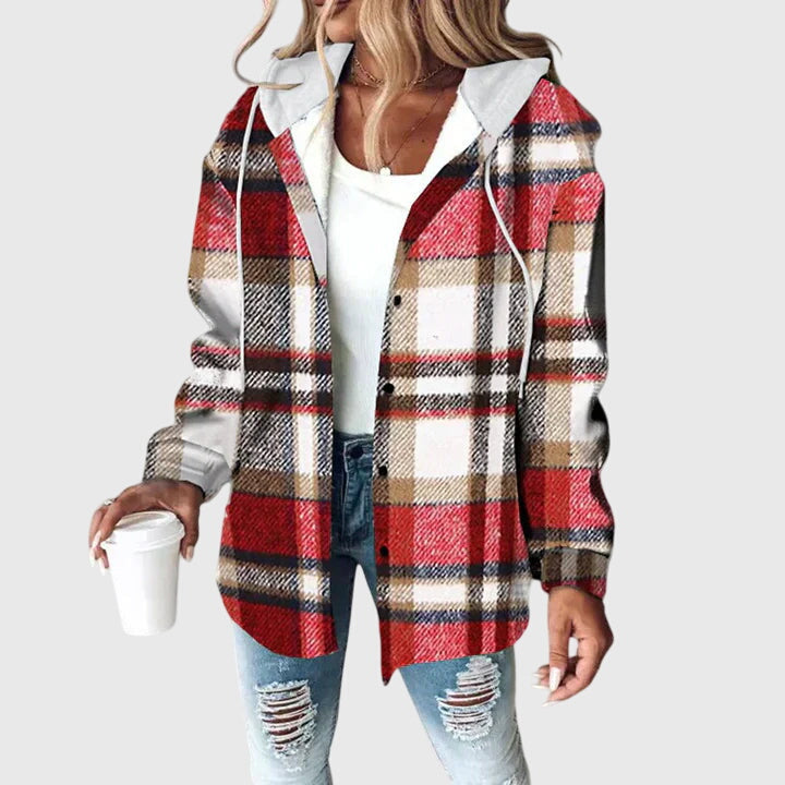 Martina™ | Women's Mesh Button Placket Jacket 0