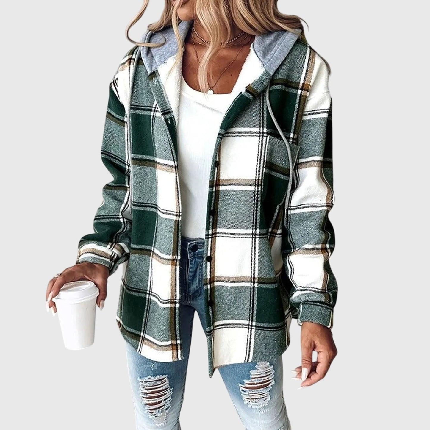 Martina™ | Women's Mesh Button Placket Jacket 1