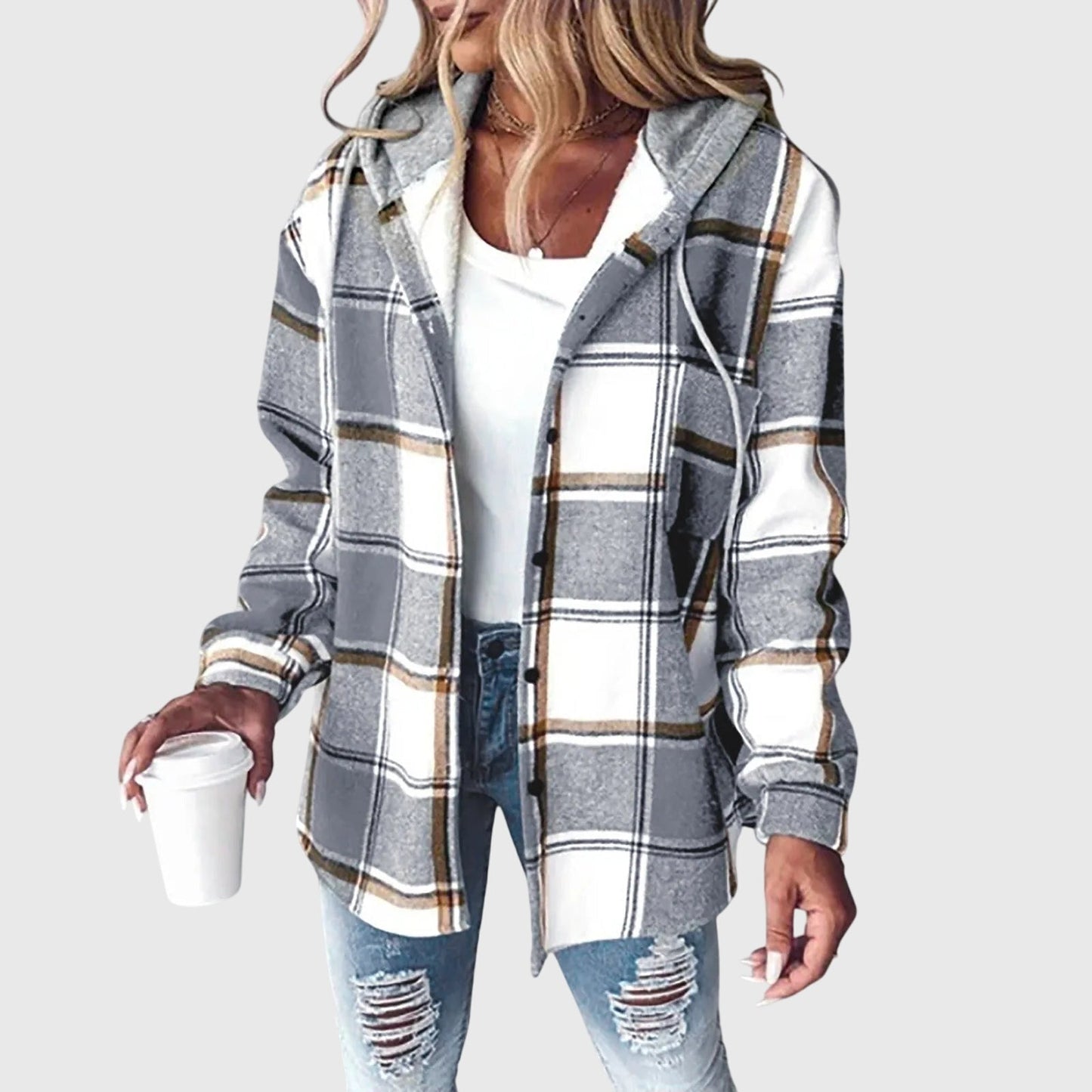Martina™ | Women's Mesh Button Placket Jacket 3
