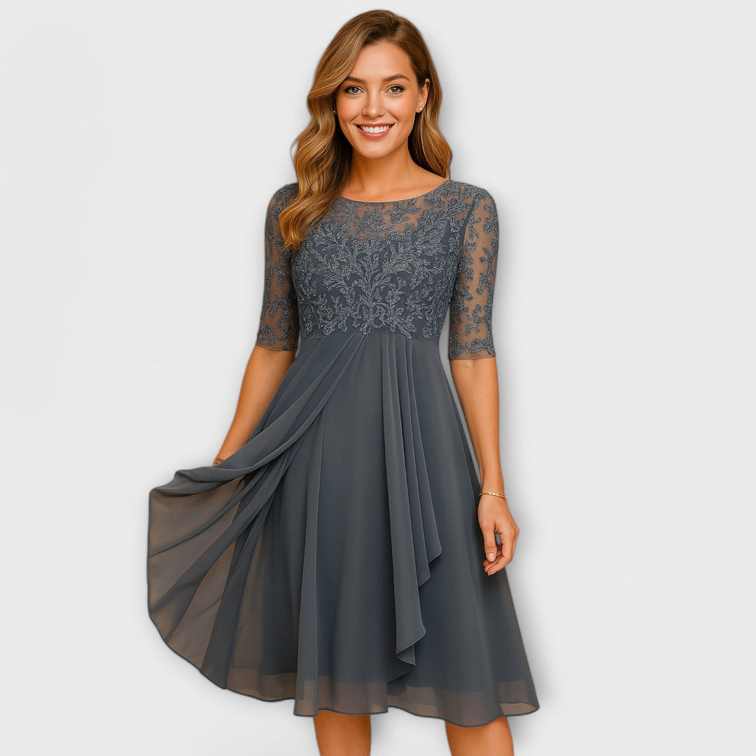 Maud™ | Elegant Lace Cocktail Dress