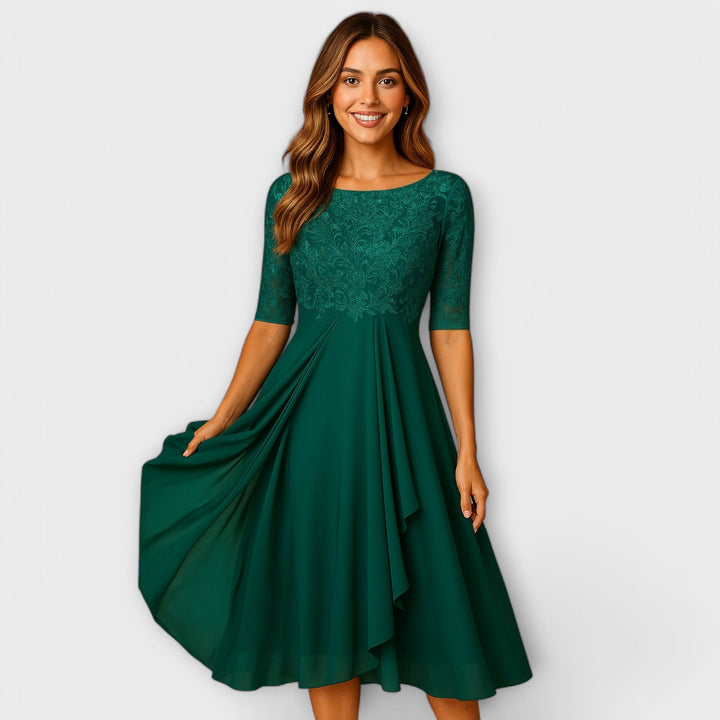 Maud™ | Elegant Lace Cocktail Dress