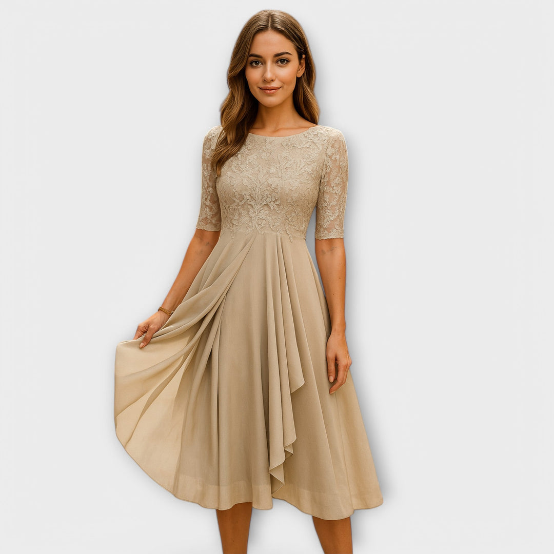 Maud™ | Elegant Lace Cocktail Dress