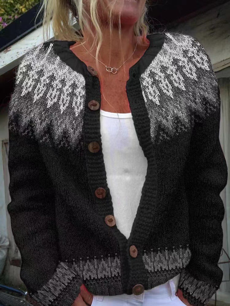 Megan | Vintage Icelandic Wool Cardigan 0