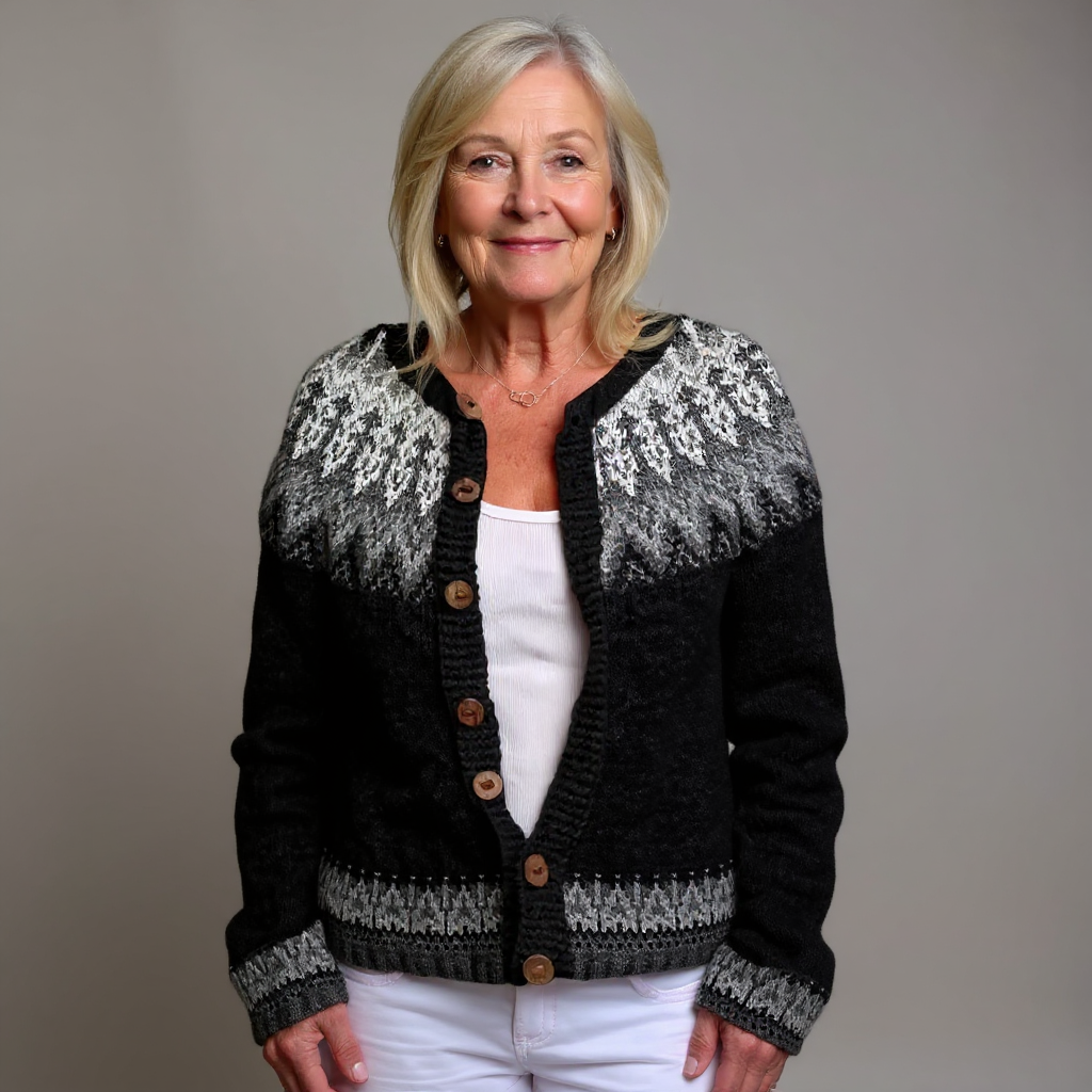 Megan | Vintage Icelandic Wool Cardigan 1