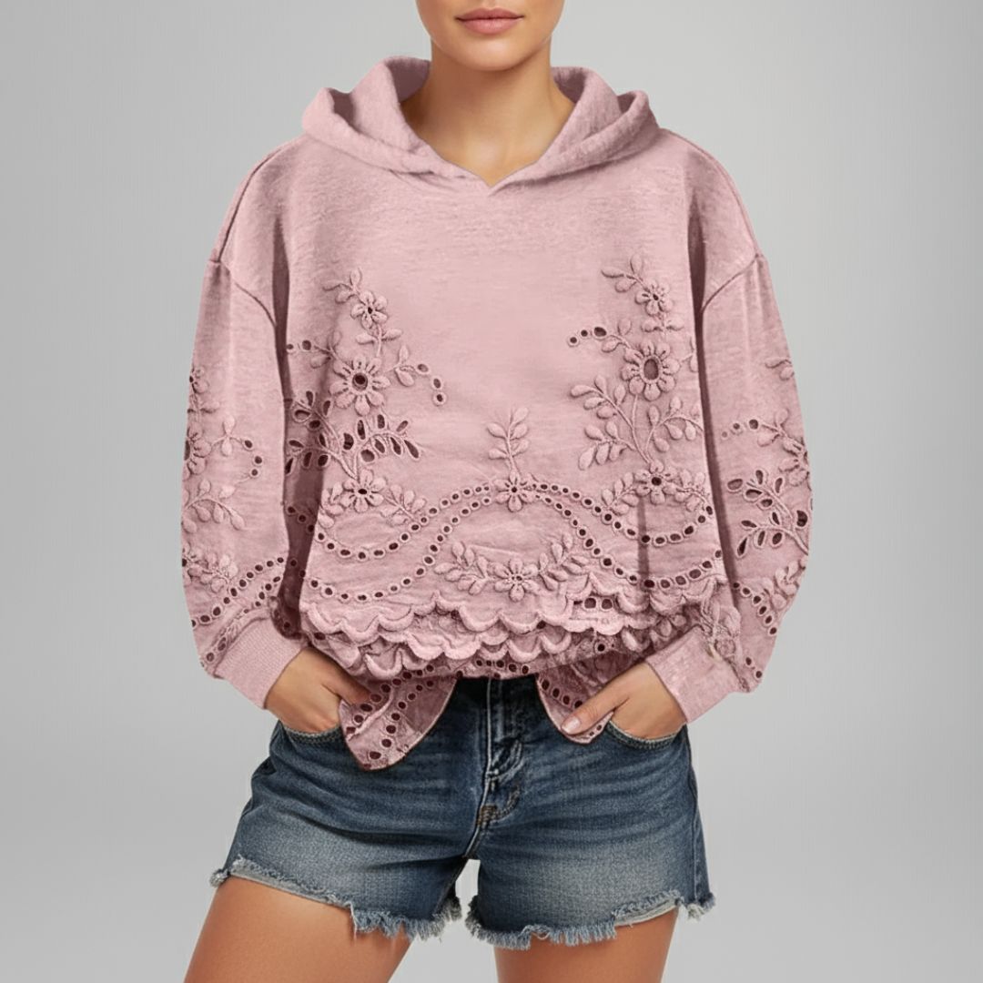 Melinda | Sweater with Lace Details 6