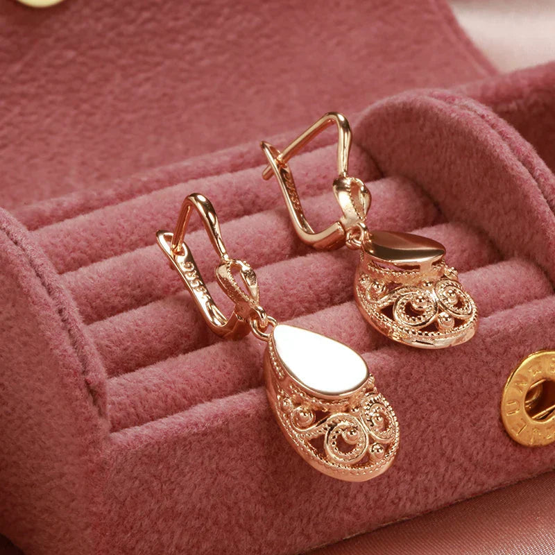 Merle™ | Elegant Silver Drop Earrings for Sensitive Skin