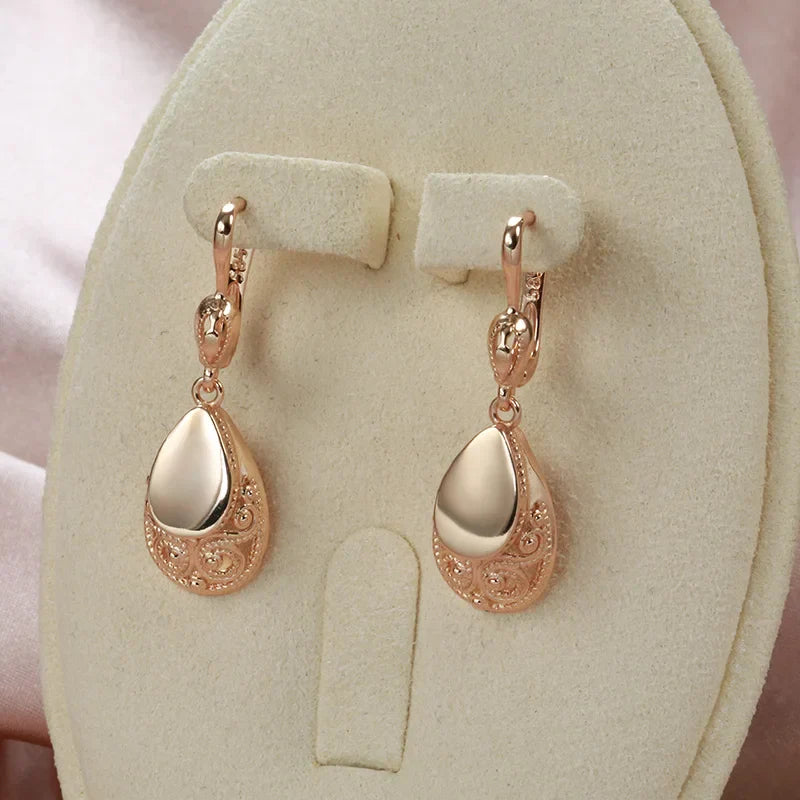 Merle™ | Elegant Silver Drop Earrings for Sensitive Skin