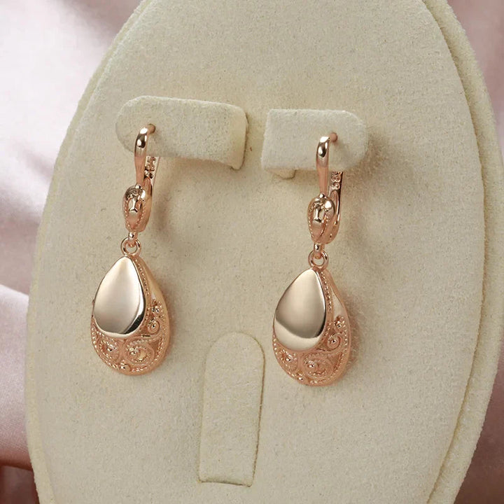 Merle™ | Elegant Silver Drop Earrings for Sensitive Skin